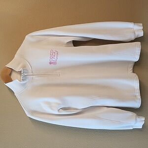 Sport Tek Quarter Zip Top Prep Obsessed Logo